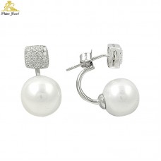 Gümüş Küpe  (İnci)